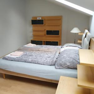 Postel nebo postele na pokoji v ubytování Apartmány Puerto