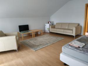 Posezení v ubytování Apartmány Puerto + 15 fotografií
