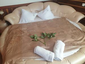 Posteľ alebo postele v izbe v ubytovaní Wisła Mountain SPA