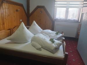 Posteľ alebo postele v izbe v ubytovaní Wisła Mountain SPA