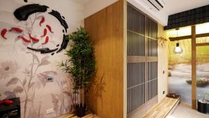 Postel nebo postele na pokoji v ubytování K Hotel - Yizhong
