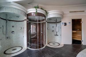 Koupelna v ubytování Hotel Suitess