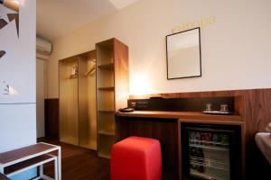 Kuchyň nebo kuchyňský kout v ubytování Hotel Europa Life