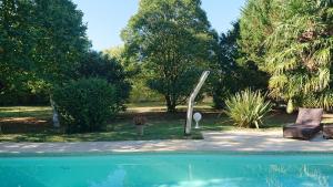 The swimming pool at or close to La Diguinerie