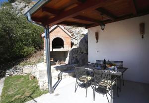 Posezení v ubytování Holiday Home Miklica