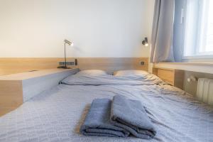 Posteľ alebo postele v izbe v ubytovaní Business Studio Andel, 10 min to Centre, NETFLIX, Paid Parking