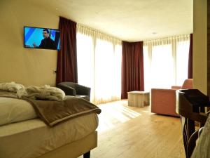 Posezení v ubytování Hotel Alba