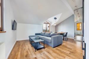 Posezení v ubytování Apartamenty Sun & Snow Międzyzdroje Promenada