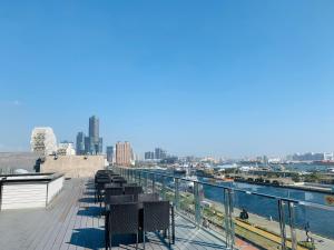 Balkón nebo terasa v ubytování City Suites - Kaohsiung Chenai