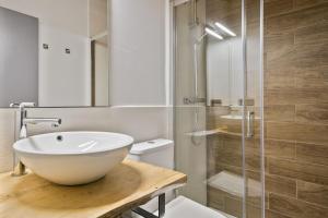 Koupelna v ubytování Luderna - Apartamento Era Sarreta + 15 fotografií