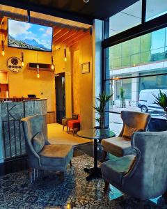 Posezení v ubytování RUSH HOTEL İSTANBUL