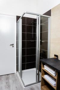Kúpeľňa v ubytovaní U Medvidku-Brewery Hotel
