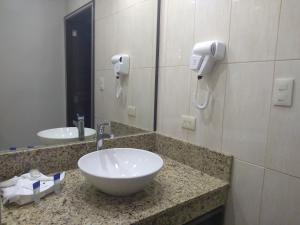 Koupelna v ubytování Hotel Jiménez Plaza
