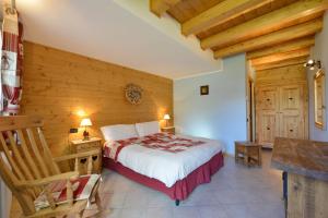 Postel nebo postele na pokoji v ubytování Hotel L'espoir