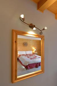 Postel nebo postele na pokoji v ubytování Hotel L'espoir