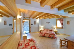 Postel nebo postele na pokoji v ubytování Hotel L'espoir