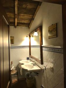 Koupelna v ubytování La Locanda del Loggiato