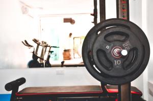 Fitness centrum a/nebo fitness zařízení v ubytování Bliss Dhigurah
