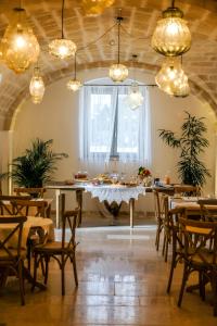 En restaurant eller et andet spisested på Masseria D'Erchia