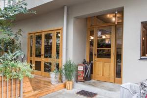 東京にあるDwell Urban 7Bの木戸家の玄関