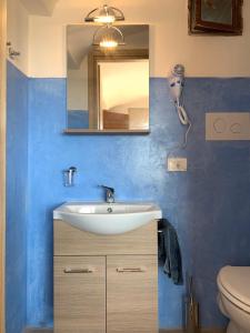 Kúpeľňa v ubytovaní Dammuso Giara