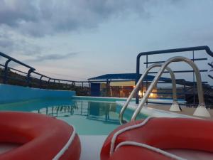 The swimming pool at or close to Heliotopos Apartments