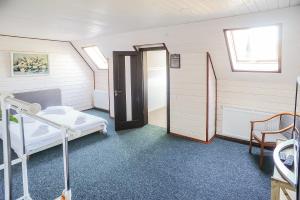 Postel nebo postele na pokoji v ubytování Hotel Galushko