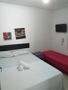 Katil atau katil-katil dalam bilik di Studio Boa Viagem