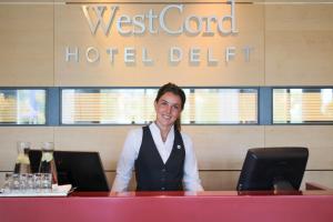 Členové personálu v ubytování WestCord Hotel Delft