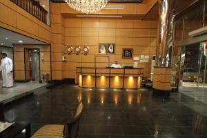 The lobby or reception area at Al Thanaa Alraqi Furnished Apartments