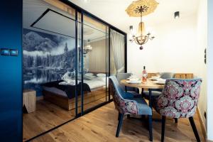 Posedenie v ubytovaní CHARDONNAY APARTMENT ZAKOPANE Centrum Jagiellońska Residence