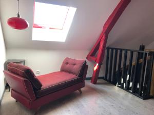 Posezení v ubytování Le gîte de l Abreuvoir