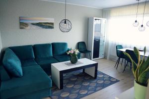 Posezení v ubytování Liivaoja Apartment
