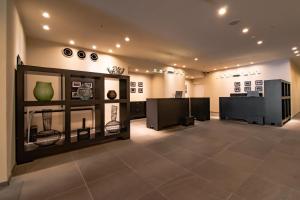 Kuchyň nebo kuchyňský kout v ubytování Hotel Vista Atsugi