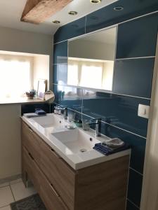 Koupelna v ubytování La Boisnière