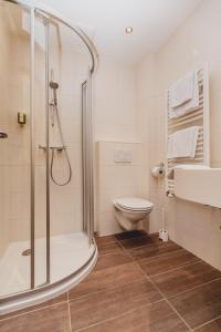 Koupelna v ubytování Gasthof Berghof