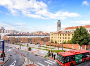 Výhľad na mesto Bilbao alebo výhľad na mesto priamo z apartmánu