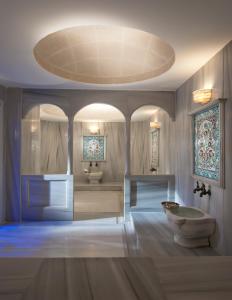 a rendering of a bathroom with a large ceiling at Yasmak Comfort Hotel in Istanbul