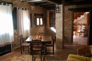 Dining area in the country house