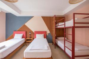 Postel nebo postele na pokoji v ubytování Hotel Brio Centro