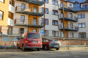 Budova, v ktorej sa apartmán nachádza