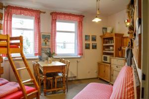 Kuchyň nebo kuchyňský kout v ubytování Apartments Rokytka 112 a 208