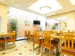 TV a/nebo společenská místnost v ubytování Hotel New Ueno