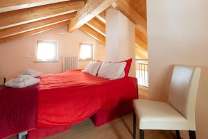 Postel nebo postele na pokoji v ubytování Hotel Meublè Adler - Rooms & Mountain Apartments