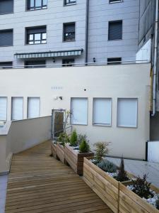 Budynek, w którym mieści się apartament