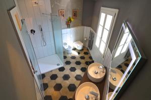 Vonios kambarys apgyvendinimo įstaigoje Villa De' Giacomi
