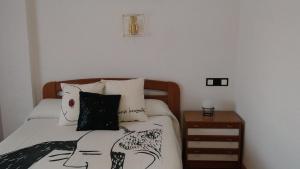 Posteľ alebo postele v izbe v ubytovaní Hostal "Los Chanos el Ruso"