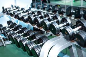 Fitness centrum a/nebo fitness zařízení v ubytování Tamsalu Spordikompleksi Hostel