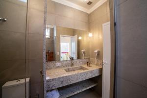 Koupelna v ubytování Portal Hotel Mogi Mirim