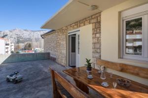Nespecifikovaný výhled na hory nebo výhled na hory při pohledu z apartmánu